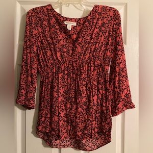 Motherhood Maternity 3/4 length sleeve shirt